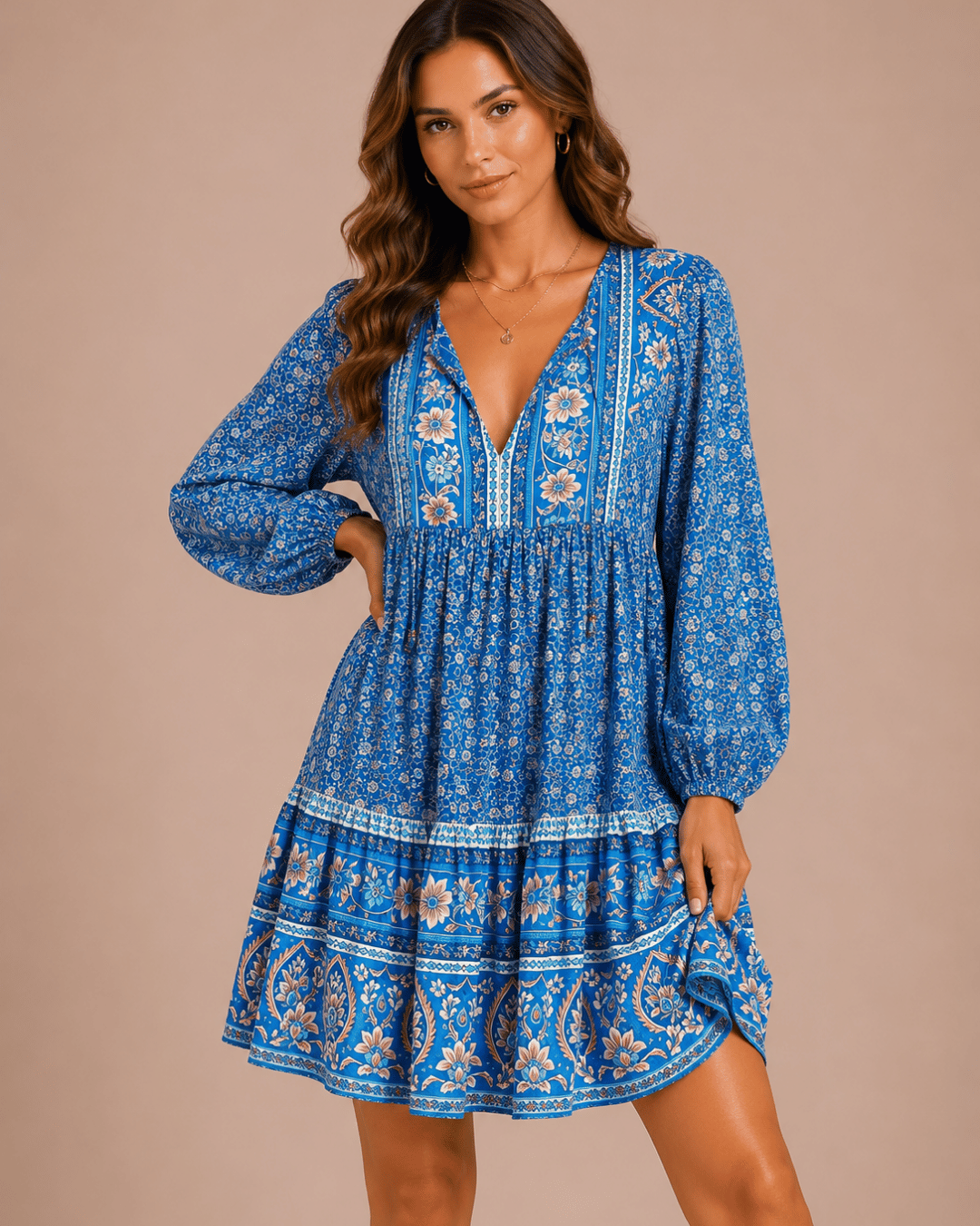 Vestido Boho Serena Floral