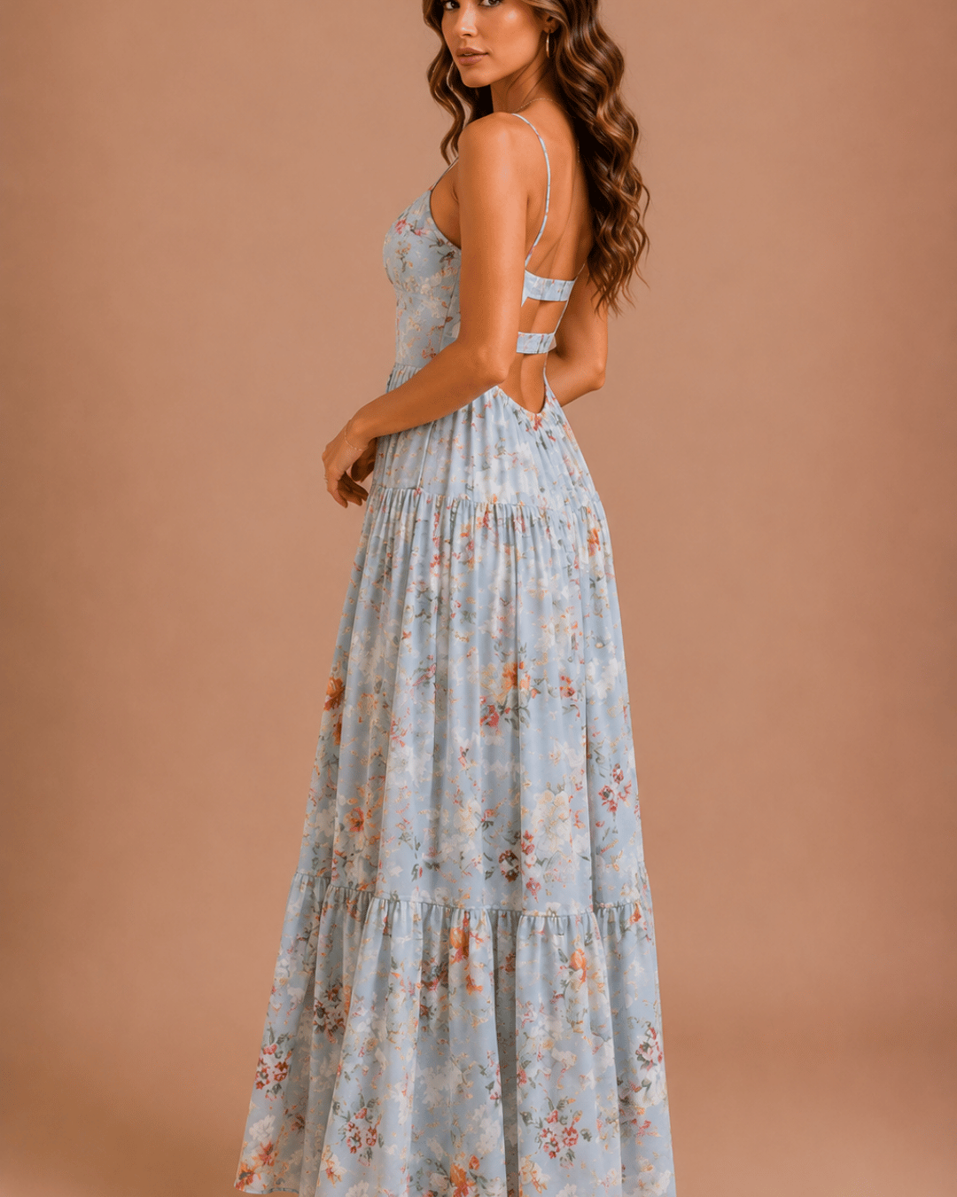 Vestido Longo Aurora de Provence