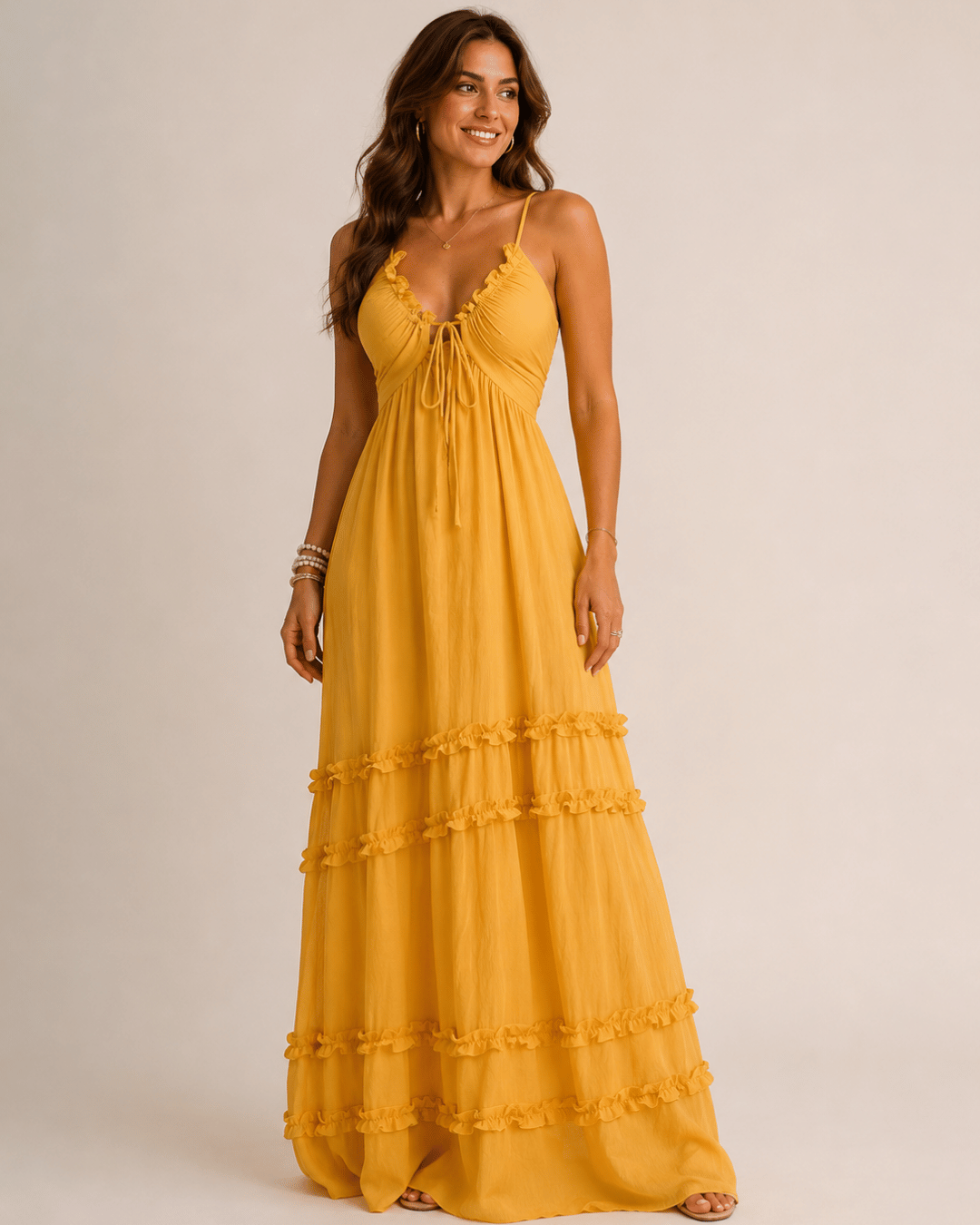 Vestido Longo Serena Belle