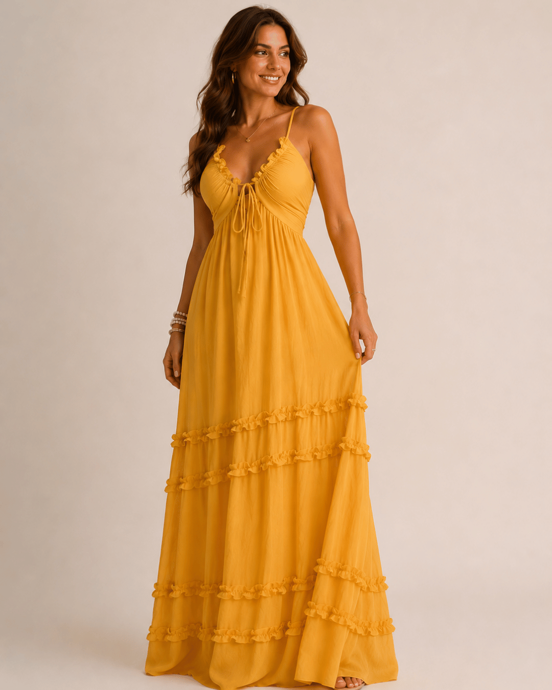 Vestido Longo Serena Belle