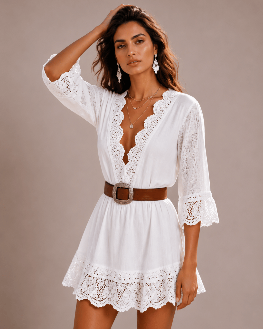 Vestido Aurora Blanc