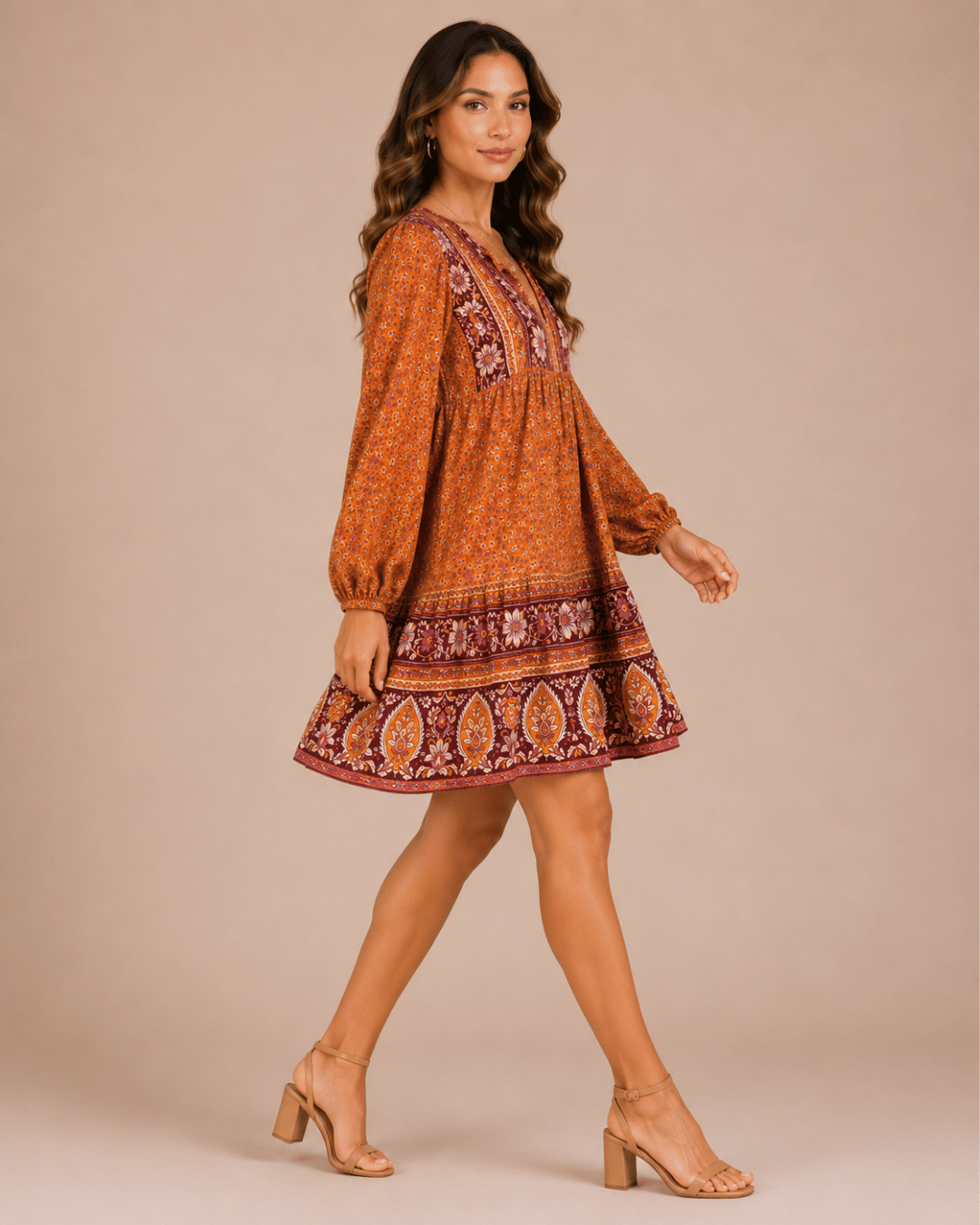 Vestido Boho Serena Floral
