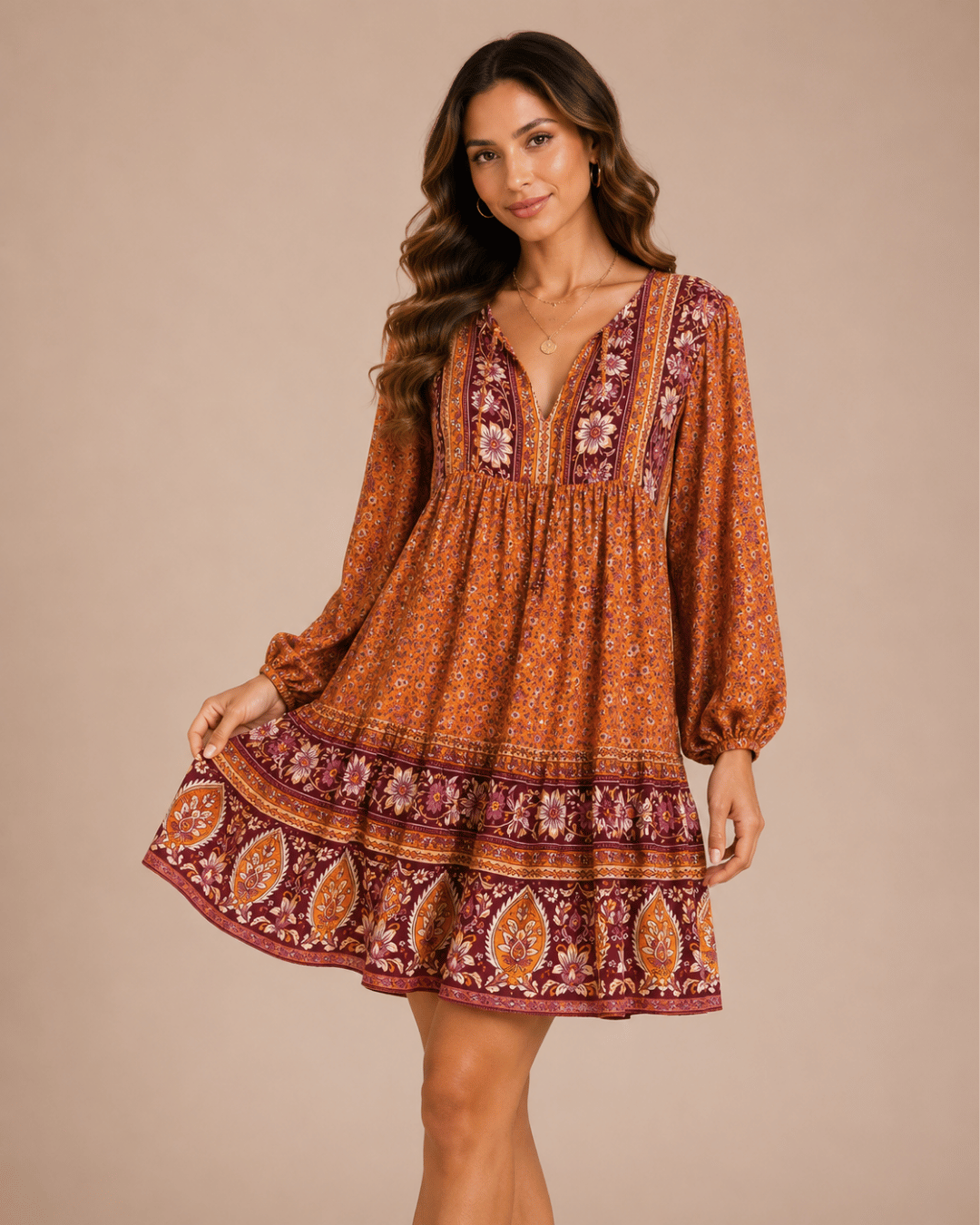 Vestido Boho Serena Floral