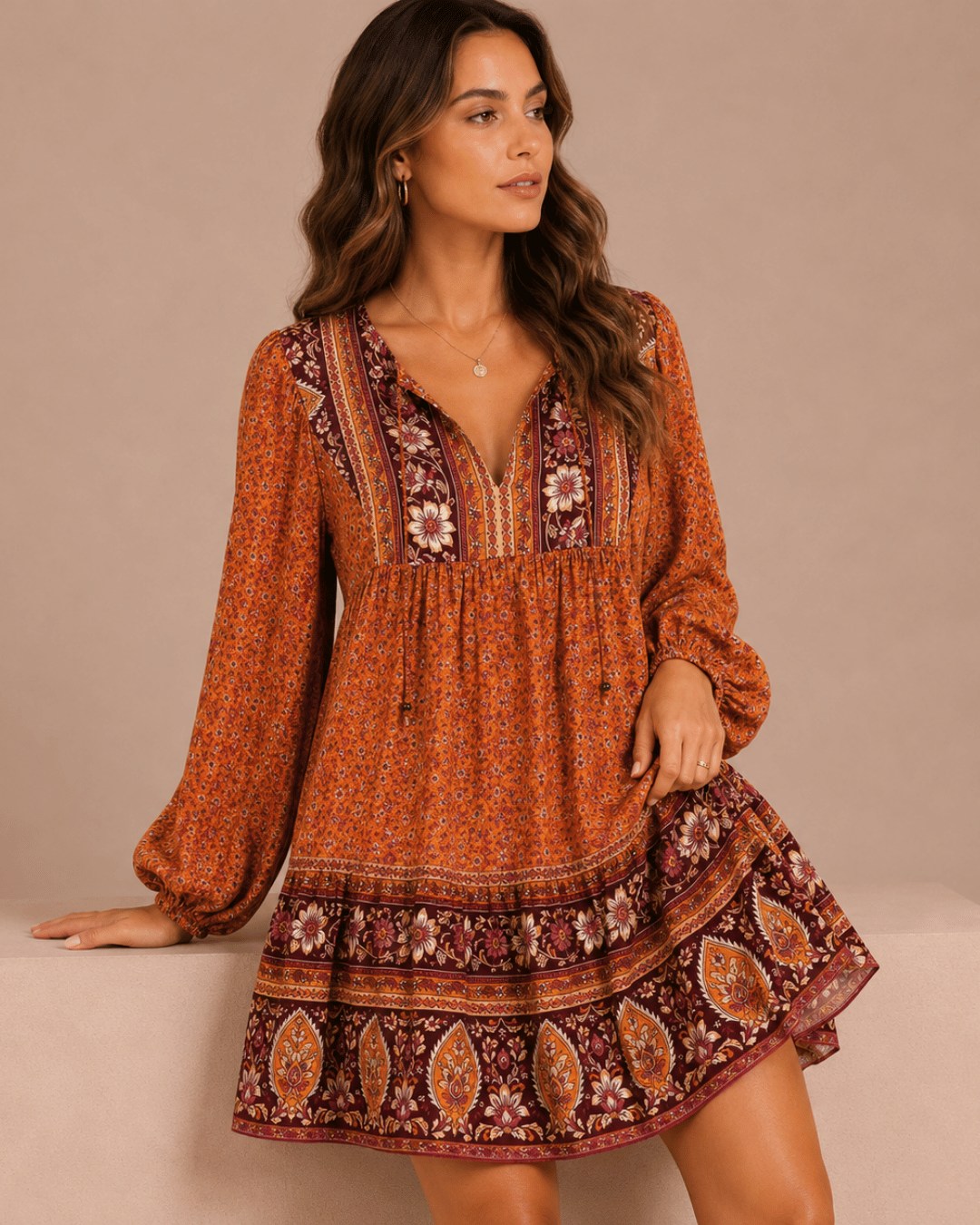 Vestido Boho Serena Floral